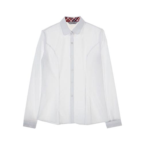 premium woman's blouse(round collar)